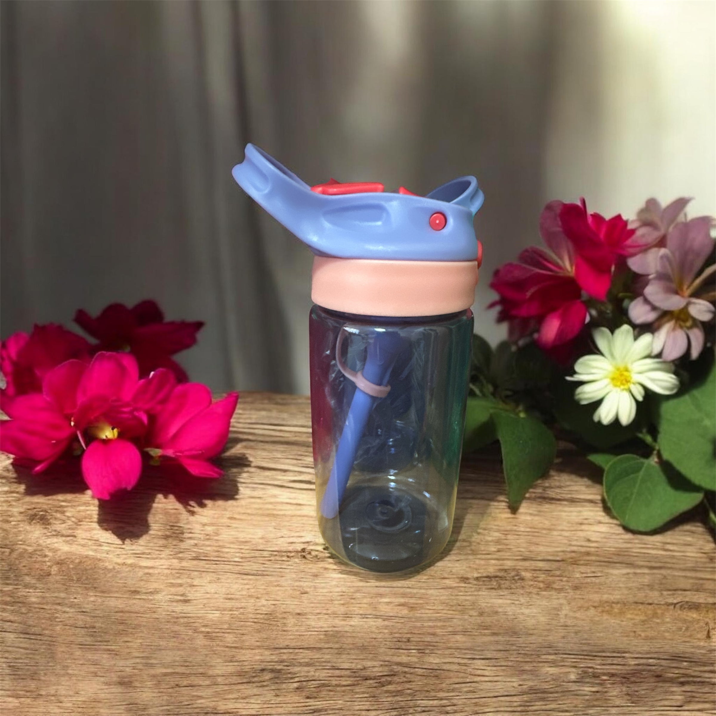 480ml kids bottle- purple and pink