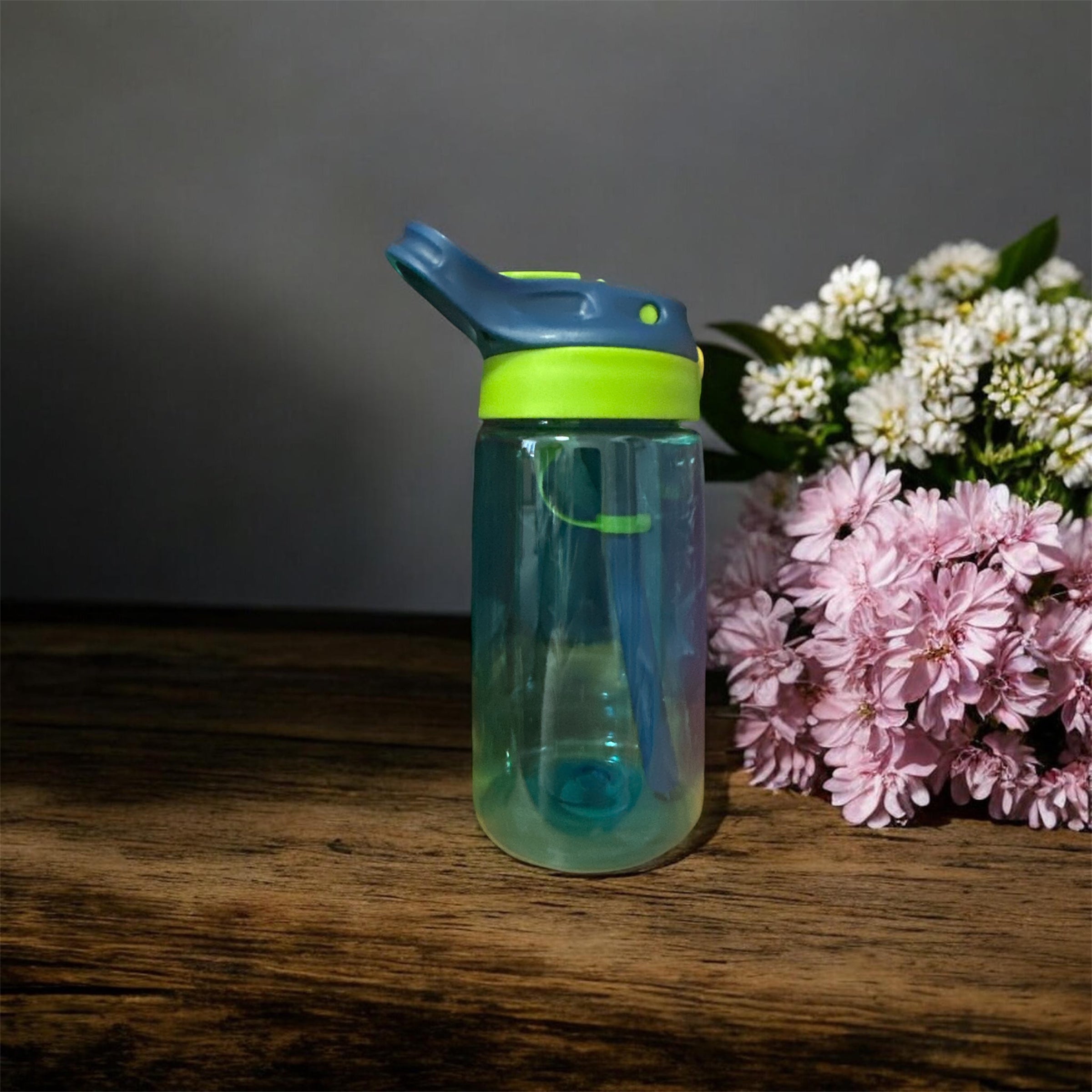 480ml kids bottles- blue and green